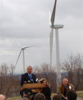 Gov Patrick at Berkshire Wind dedication